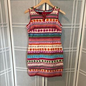 Talbots Multi-colored Sheath Mini Dress for a day or Night Out